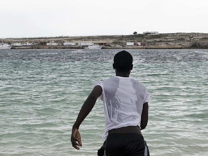 Lampedusa. The island of hope.
