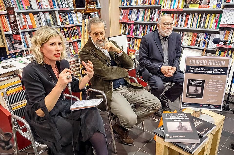 Presentazione del libro di Giorgio Bordin, Libreria Mondadori, Parma